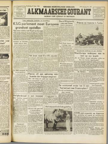 Alkmaarsche Courant 1952-09-11