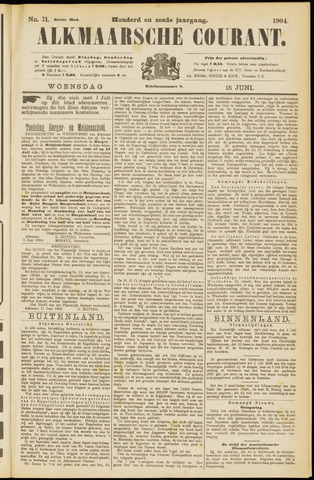 Alkmaarsche Courant 1904-06-15