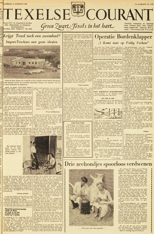 Texelsche Courant 1960-08-13