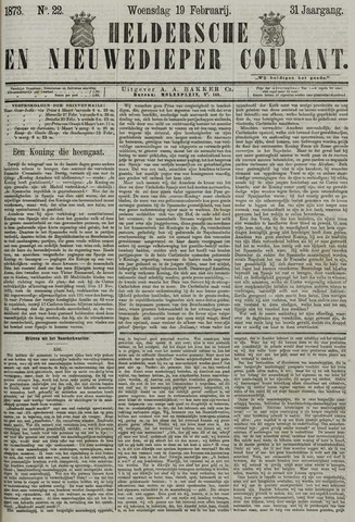 Heldersche en Nieuwedieper Courant 1873-02-19