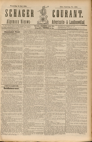 Schager Courant 1909-07-14