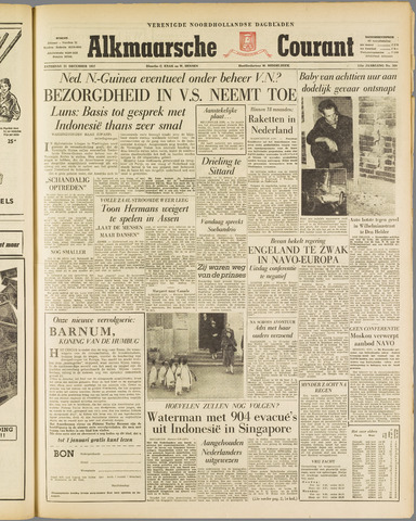 Alkmaarsche Courant 1957-12-21