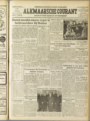 Alkmaarsche Courant 1956-06-25