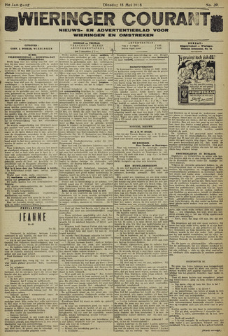 Wieringer courant 1928-05-15