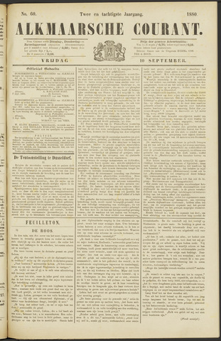Alkmaarsche Courant 1880-09-10