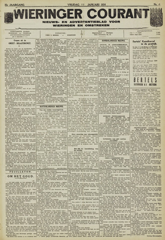 Wieringer courant 1934-01-12