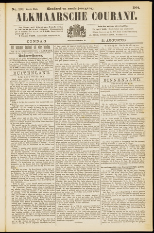 Alkmaarsche Courant 1904-08-21