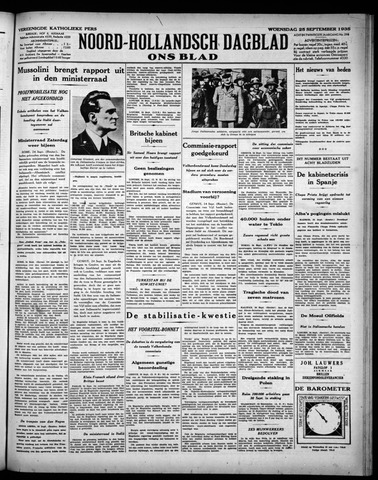 Noord-Hollandsch Dagblad : ons blad 1935-09-25