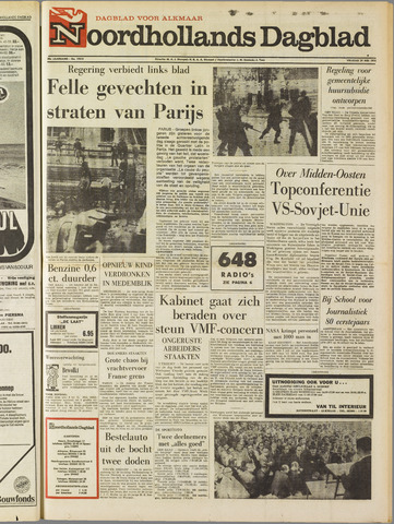Noordhollands Dagblad : dagblad voor Alkmaar en omgeving 1970-05-29