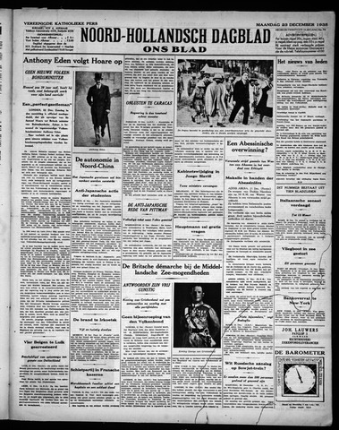 Noord-Hollandsch Dagblad : ons blad 1935-12-23