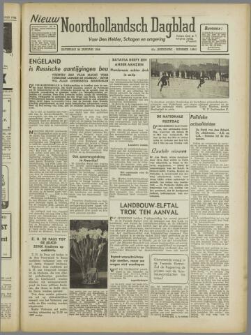 Nieuw Noordhollandsch Dagblad, editie Schagen 1946-01-26