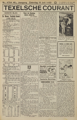 Texelsche Courant 1933-07-15