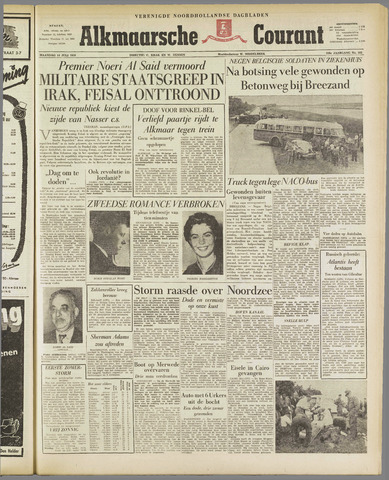 Alkmaarsche Courant 1958-07-14