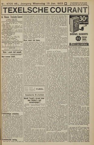 Texelsche Courant 1933-01-25