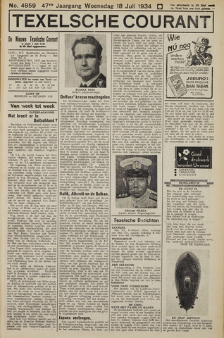 Texelsche Courant 1934-07-18