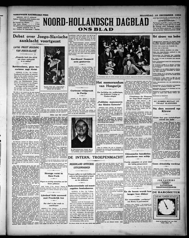 Noord-Hollandsch Dagblad : ons blad 1934-12-10