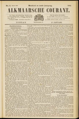 Alkmaarsche Courant 1904-01-17