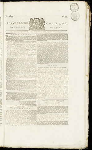 Alkmaarsche Courant 1835-06-01