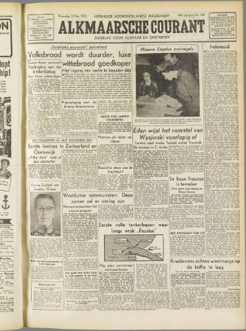 Alkmaarsche Courant 1952-11-12