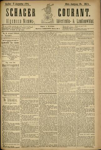 Schager Courant 1894-08-05