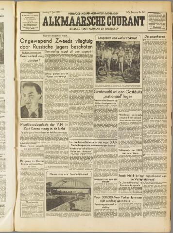 Alkmaarsche Courant 1952-06-17