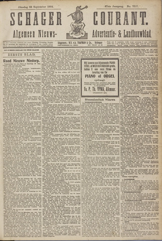 Schager Courant 1924-09-23