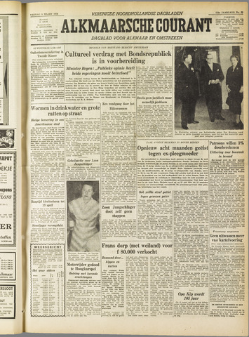 Alkmaarsche Courant 1956-03-09