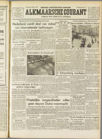 Alkmaarsche Courant 1952-03-26
