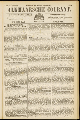 Alkmaarsche Courant 1904-02-03