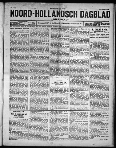 Noord-Hollandsch Dagblad : ons blad 1923-07-31