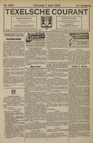 Texelsche Courant 1928-04-07