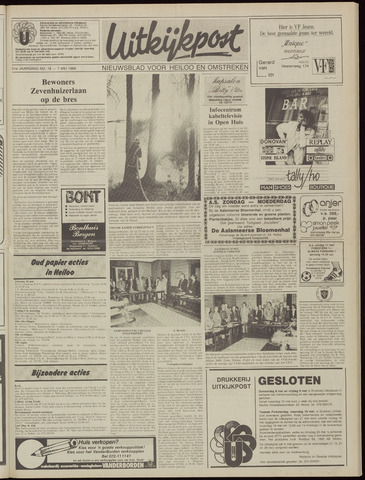 Uitkijkpost : nieuwsblad voor Heiloo e.o. 1986-05-07