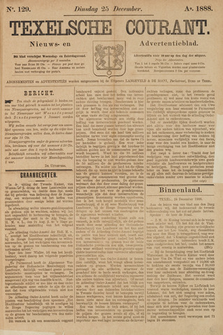 Texelsche Courant 1888-12-25
