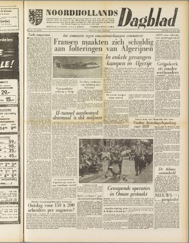 Noordhollands Dagblad : dagblad voor Alkmaar en omgeving 1957-07-27