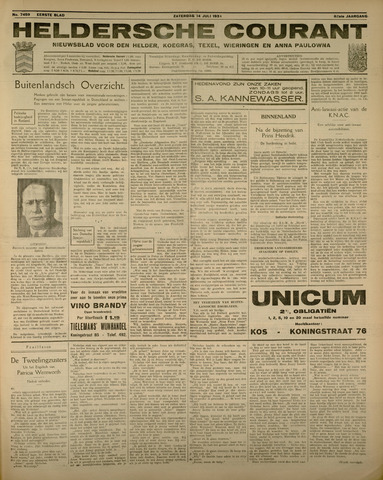 Heldersche Courant 1934-07-14