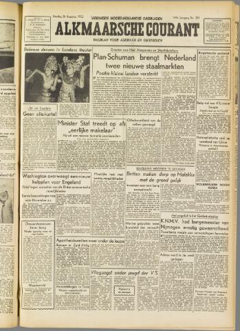 Alkmaarsche Courant 1952-08-26