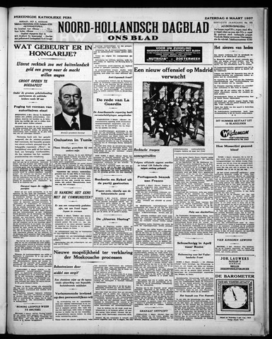 Noord-Hollandsch Dagblad : ons blad 1937-03-06