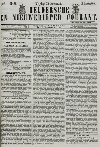 Heldersche en Nieuwedieper Courant 1873-02-28