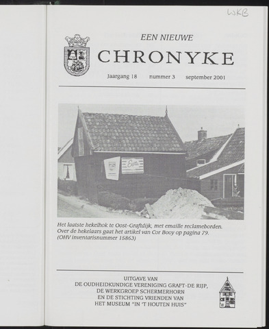 Een Nieuwe Chronyke van het Schermereiland - Graft-de Rijp en Schermer 2001-09-01