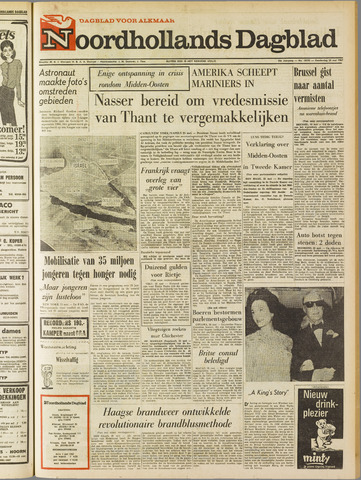 Noordhollands Dagblad : dagblad voor Alkmaar en omgeving 1967-05-25