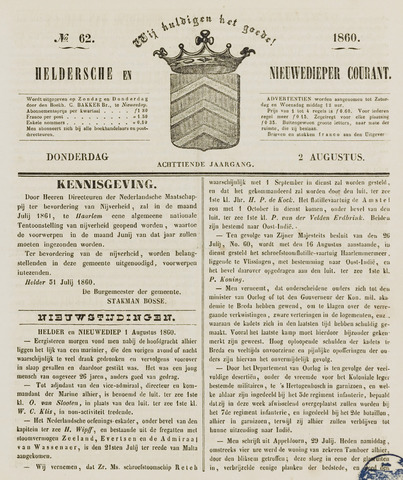 Heldersche en Nieuwedieper Courant 1860-08-02