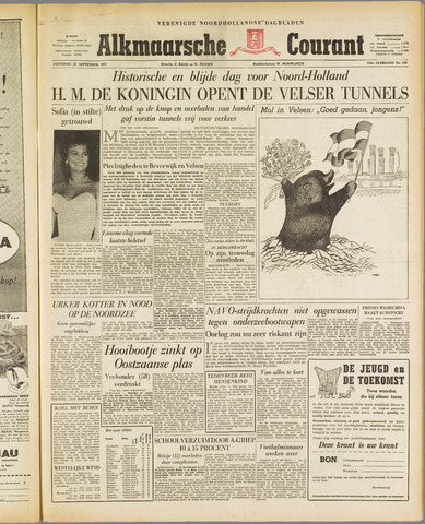 Alkmaarsche Courant 1957-09-28