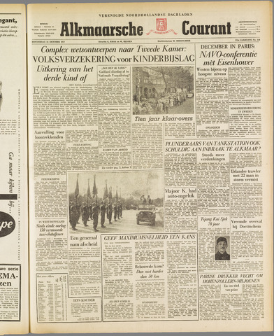 Alkmaarsche Courant 1957-10-31