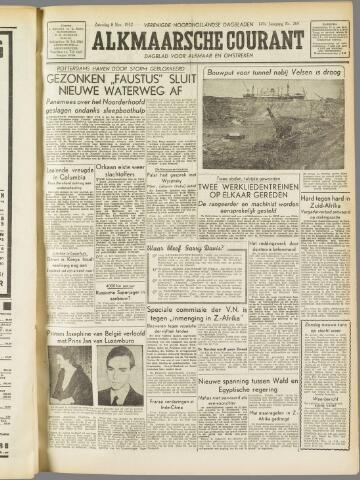 Alkmaarsche Courant 1952-11-08