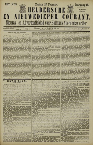 Heldersche en Nieuwedieper Courant 1887-02-27
