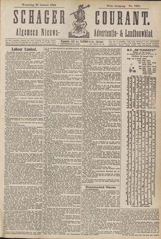 Schager Courant 1924-01-30