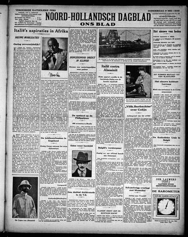 Noord-Hollandsch Dagblad : ons blad 1935-05-09
