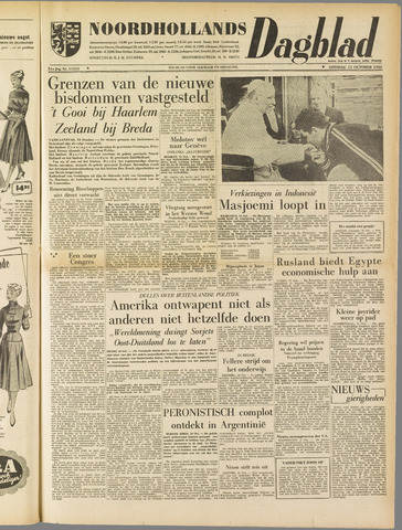 Noordhollands Dagblad : dagblad voor Alkmaar en omgeving 1955-10-11