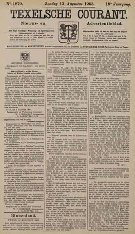 Texelsche Courant 1905-08-13