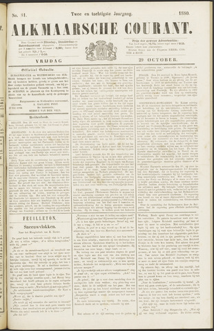 Alkmaarsche Courant 1880-10-29